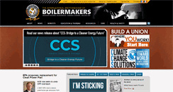 Desktop Screenshot of boilermakers.org