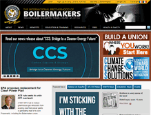 Tablet Screenshot of boilermakers.org